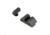 Night Fision Perfect Dot Night Sight Set w/Front, Square Rear, White Front w/Green Tritium, Black Rear w/Green Tr, Fits Glock 20/21/29/30/36/40/41, GLK-002-003-WGZG