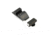 Night Fision Perfect Dot Night Sight Set w/Front, Square Rear, White Front w/Green Tritium, Black Rear w/Green Tr, Fits Glock 20/21/29/30/36/40/41, GLK-002-003-WGZG