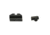 Night Fision Perfect Dot Night Sight Set w/Front, Square Rear, White Front w/Green Tritium, Black Rear w/Green Tr, Fits Glock 20/21/29/30/36/40/41, GLK-002-003-WGZG