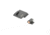 Night Fision Perfect Dot Night Sight Set w/Front, U Rear, Orange Front w/Green Tritium, Blank Rear, Fits Smith &amp; Wesson M&amp;P SHIELD .40/.45/9mm Models, SAW-202-014-OGZX