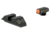 Night Fision Perfect Dot Night Sight Set w/Orange Front, Square White Rear, w/Green Tritium, Glock 42/43, GLK-003-003-OGWG