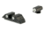 Night Fision Perfect Dot Night Sight Set w/White Front, Square Black Rear, w/Green Tritium, Glock 17/17L/19/22-28/31-35/37-39, GLK-001-003-WGZG