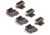 Night Fision Perfect Dot Night Sight Set, Square Rear, Springfield