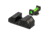 Night Fision Standard Height Fiber Optic Sight Set, Glock 17/19/45/48, Green Front, Black, GLK-001-163-175-GFZX