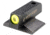 Night Fision 1911 Tritium Front Sight, .180 Blade Yellow Ring, 1911-325-001-YGXX