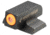 Night Fision Tritium Front Sight for Canik MC9 w/ Orange Ring, Black, One Size, CNK-030-001-OGXX