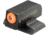 Night Fision Tritium Front Sight for Canik Mete SF and TP9 Pistols w/ Orange Ring, Black, One Size, CNK-029-001-OGXX