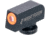 Night Fision Tritium Front Sight for Taurus G2c/G2/G3/TX22 w/ Orange Ring, Black, One Size, TAU-250-001-OGXX