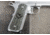 Nighthawk Custom Government/Commander Gator Back Grip, Green/Black Linen, Thumb Notch, Nighthawk Logo, G106