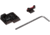 Nighthawk Custom Sight Kit Fiber Optic .190, Heinie Ledge Black Rear Sight, Novak Cut, SKI01706