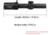 NightStar 1-8x24mm 30mm Tube Rifle Scope, Second Focal Plane, Illuminated Reticle, Black, NS11150R