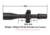 NightStar 6-24x50mm 34mm Tube Rifle Scope, Fist Focal Plane, MRAD Reticle, Black, NS11218