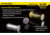Nitecore NL166 650mAh Rechargeable Li-ion RCR123A 16340 Battery, Yellow, 6952506490318