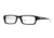 Oakley Servo Rx Eyeglasses 106609-55 - Satin Black/White Frame, Clear Lenses