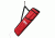 October Mountain Hip Quiver, Red 3 Tube RH/LH 60875