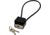 Ocufii TagMe Secure Keyed Smart Cable Lock, Black, TMS-D2-BLK