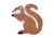 Oncore Targets Red Squirrel Self-Healing Archery Target, Brown, Small, GS2