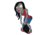 Oncore Targets Zombie Self-Healing Archery Target, Mom, Gray/Red/Blue/Brown, Large, Z6