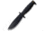 Ontario Knife Gen II SP47 Fixed Blade Knife, Black Kraton Handle, Black Blade, Plain OK8547