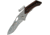 Ontario Knife Map Light Bead Blast Folding Knife, 4.5in Closed, 3.5in Bead Blast Stainless Blade, Stainless Handle, ON8805