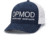 OPMOD Trucker Hat Embroidered Logo, Dark Navy/White, OPM-Dark Navy/White