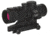 OpticsPlanet Exclusive Burris AR-332 3x32mm Prismatic Red Dot Sight, Ballistic CQ Reticle, Black 300208