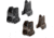 Daniel Defense A1.5 Fixed Iron Sights, Front &amp; Rear, Black, Brown