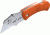 Outdoor Edge Cutlery B.O.A. Box Opening Assistant, 420J2 Stainless Steel 1in Blade, Glass/Nylon Polymer Handle, Orange BOB-10C