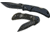 Outdoor Edge Cutlery Chasm Folding Knife, 3.3in, Medium, Plain Edge, Gray, Blister, CHY-33C