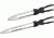 Outdoor Edge Cutlery GRILL-BEAM TONGS Box, Black/Silver, GMT-10