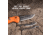 Outdoor Edge Cutlery RAZOR HTX 3in Fixed Blade Knife w/ Blade Pod, Gray/Orange, One Size, HTX30B6C
