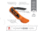 Outdoor Edge Cutlery Razor Work Lockback, Orange, RWB-3070C