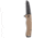 Outdoor Edge Cutlery RAZOR XD1 3in Heavy Duty Folding Knife, EDC, Tan/Black, Sheepfoot, One Size, XD130AC