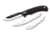 Outdoor Edge Cutlery Razormax Fixed Blade Knife, 3.5in Drop Point 420J2 Blade, Black Rubberized TPR Handle, RMK-10