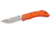 Outdoor Edge Cutlery Trailblaze Fixed Blade Knife,3.3in,Orange Handle, TB-33
