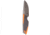 Outdoor Edge Cutlery VANTEX 4in Drop Point Fixed Blade Knife w/Sheath, One Size, VNTXDPC
