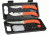 Outdoor Edge Cutlery Wild-Lite 6pc Field-to-Freezer Game Processing Set,Orange WL-6