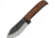 Pakistan Hunter Wood Knife, 4 carbon steel blade, Brown wood handle, HS-4424