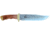 Paladin Full-tang Bowie 14in Folding Knife, Clip Point, Rosewood, Brass Guard Handle, BRASS GUARD AND ROSEWOOD, PE-14BK-2044