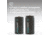 Pale Blue Earth Pale Blue Smart Lithium Ion USB Rechargeable D Batteries 2 Pack, Gray, PB-D-C