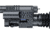 PARD Optics FT34 35mm 384x288 3 in 1 Clip-On Thermal Rifle Scope w/LRF, Black, FT34-35F