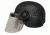 Paulson Manufacturing DK5 H.150s Integrated Face shield option-Riot, Clear, 6in DK5-H.150S