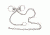 Peerless Handcuff 7003HS Waist Chain 4716