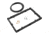 Pelican 1150PF Protector Small Case Panel Frame, Black 1150-301-110