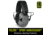 PELTOR RangeGuard Electronic Folding Ear Muff, Gray/Black, RG-OTH-4