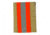 Firefighter Gold Matrix Badge &amp; ID Case w/ Orange Tape - 2.75''x3.50''