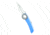 Petzl Nylon Spatha Knife, Blue, S92AB