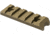 Phase 5 Weapon Systems Inc M-LOK Picatinny Rail Section, 5 Slot, Flat Dark Earth, MLOKPIC5-FDE