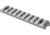 Phase 5 Weapon Systems Inc M-LOK Picatinny Rail Section, 9 Slot, Satin Mag, MLOKPIC9-MG