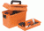 Plano Extra Large Dry Storage Box with Tray, Orange, Extra -Large, 181250